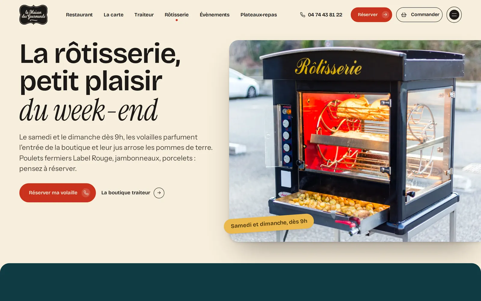 La rôtisserie du week-end